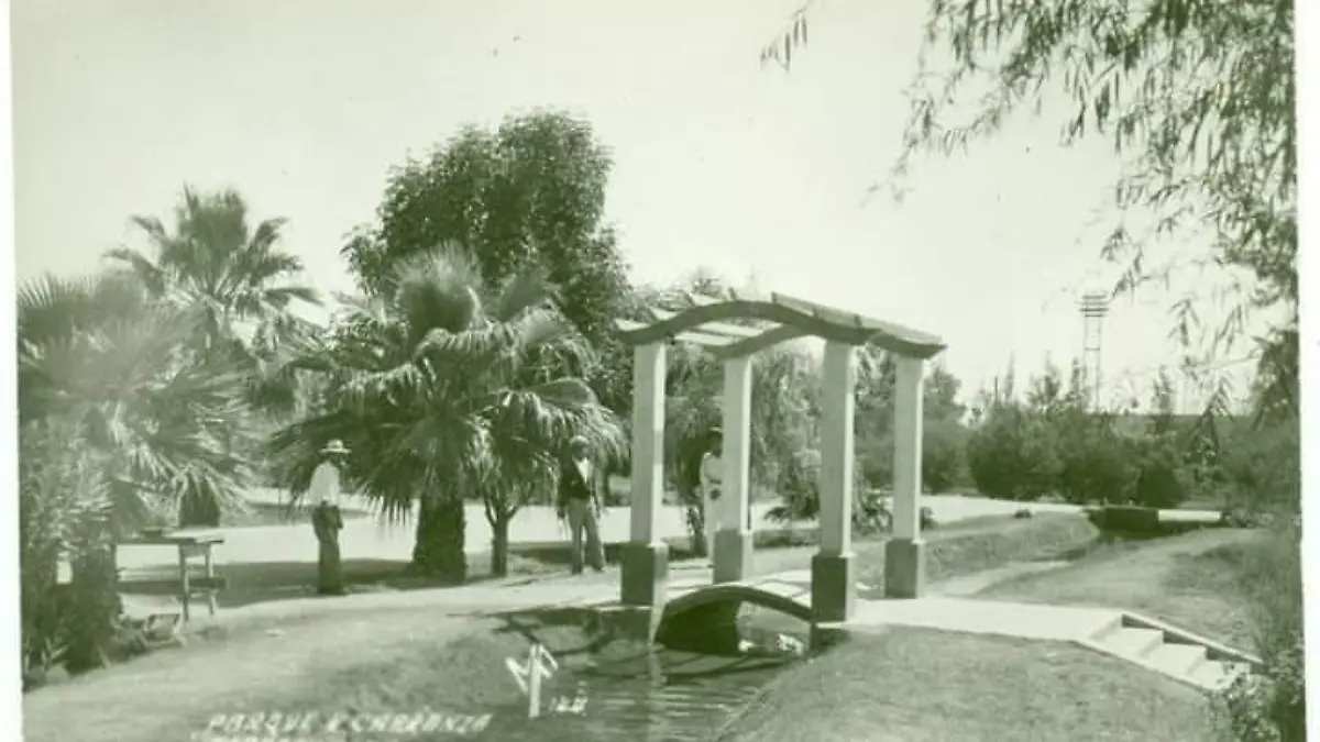 bosque Venustiano Carranza de Torreón en los años 70